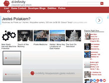 Tablet Screenshot of d-infinity.net